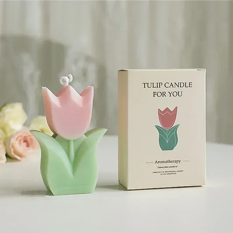 Scented Candle Luxury - Tulip Scented Luxury Candles Wedding Souvenir