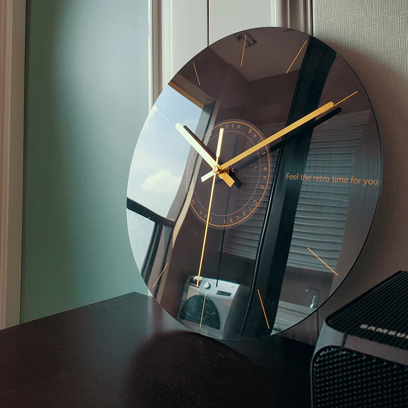 Luxury Silent Wall Clock Livin - Luxury Lifestyle Us ulasan dan harga