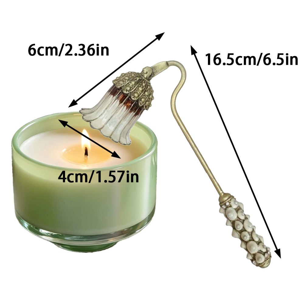 Vintage Enamel Rhinestone Cand - Scented Candle Luxury ulasan dan harga