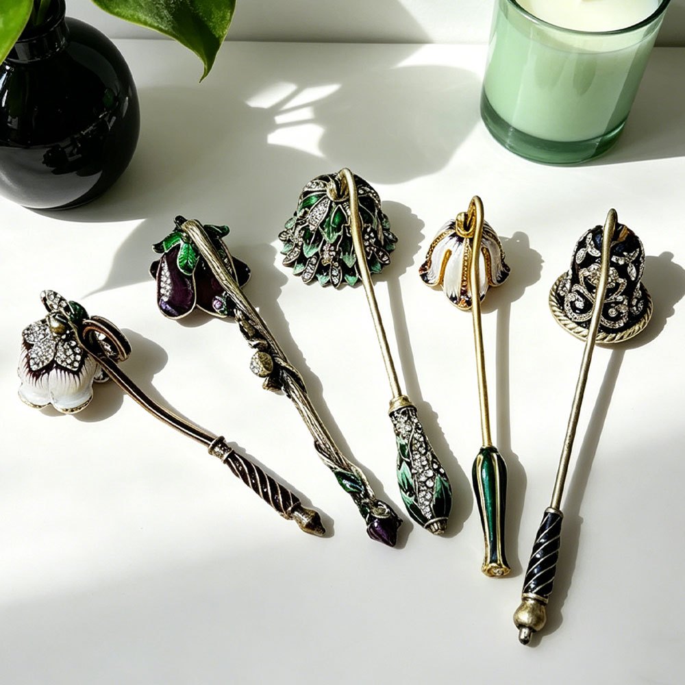 Vintage Enamel Rhinestone Cand - Scented Candle Luxury ulasan dan harga