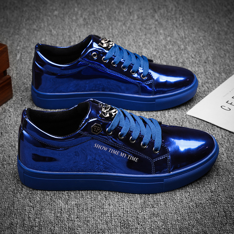 Luxury Men Casual Sneakers Blu - Luxury Lifestyle Us ulasan dan harga