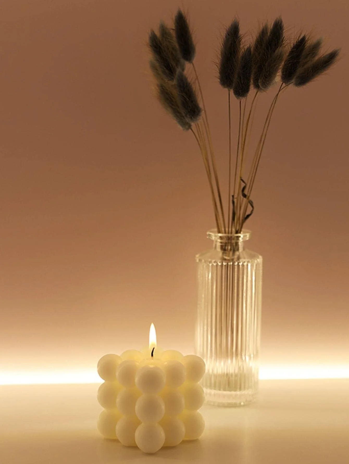 Cube & Ball Shaped Soy Scented - Scented Candle Luxury ulasan dan harga