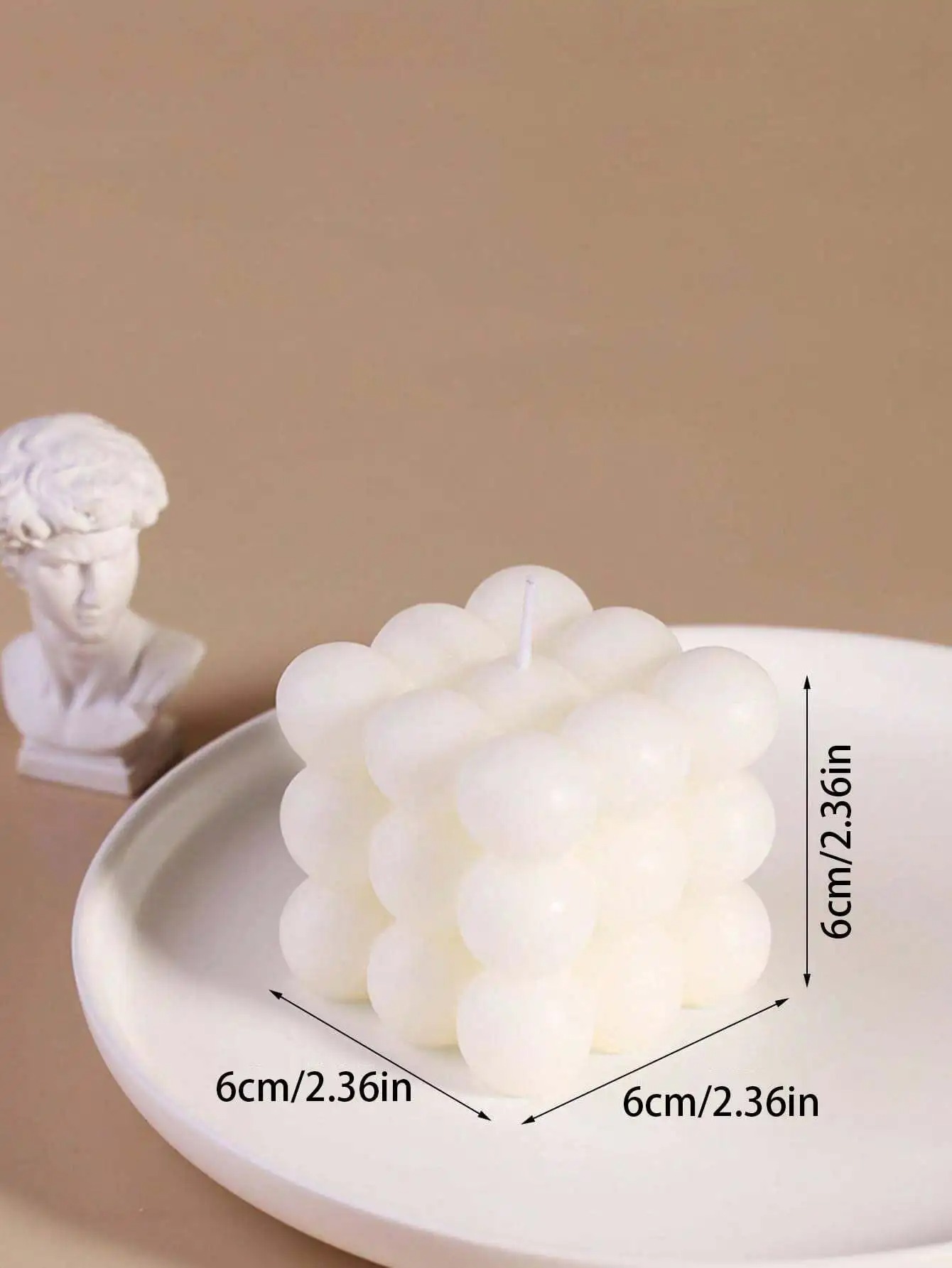 Cube & Ball Shaped Soy Scented - Scented Candle Luxury ulasan dan harga