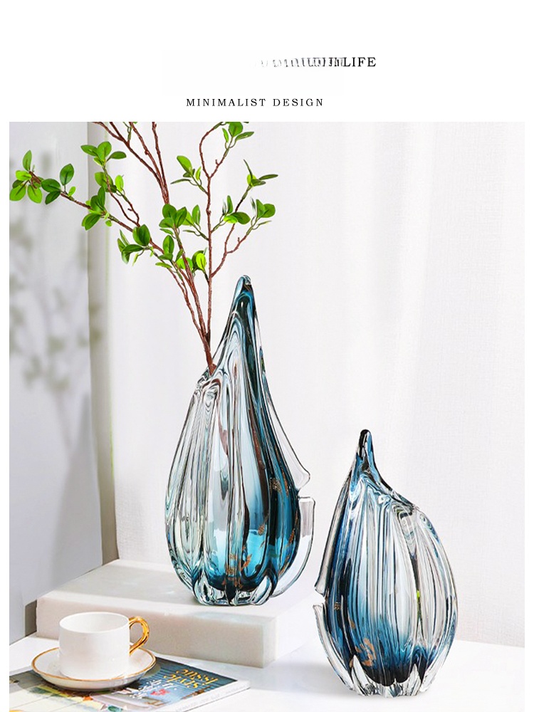 Nordic Style Glass Vase Creati - Luxury Lifestyle Brands ulasan dan harga