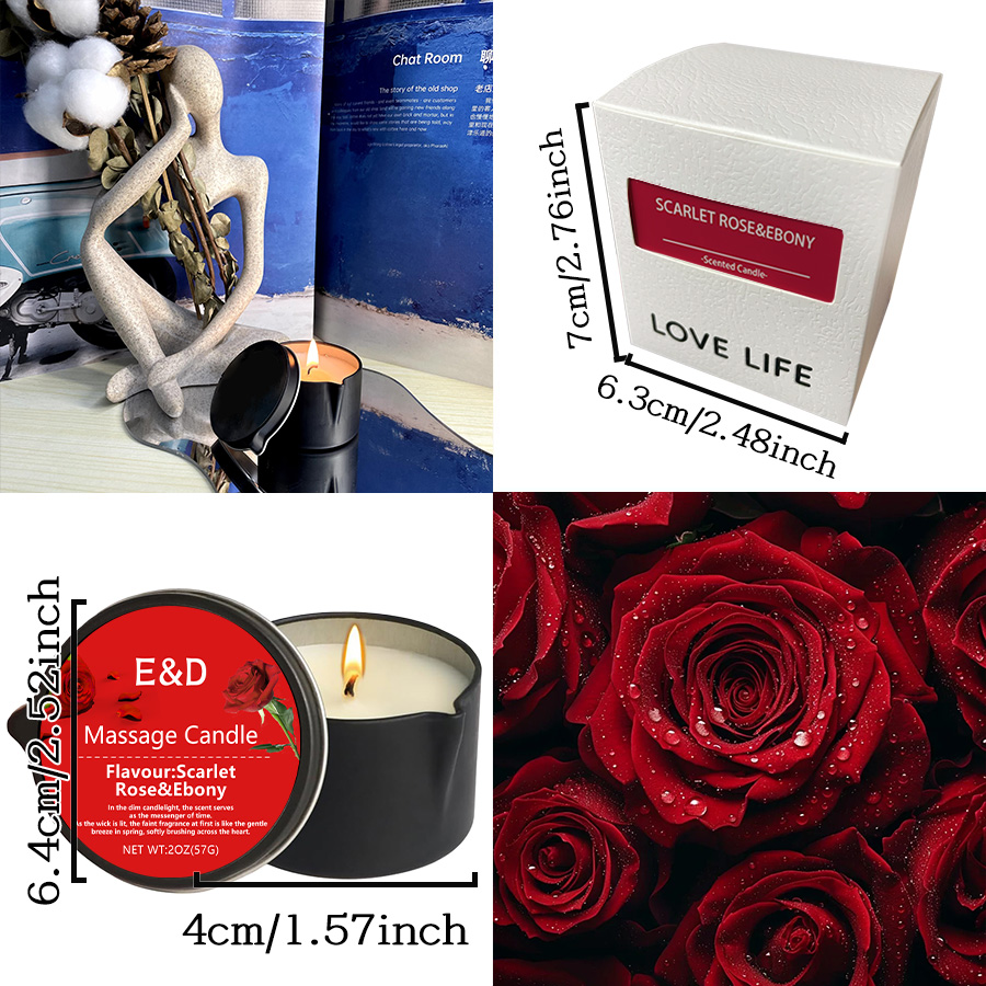 Massage Oil Candle,for Stress  - Scented Candle Luxury ulasan dan harga