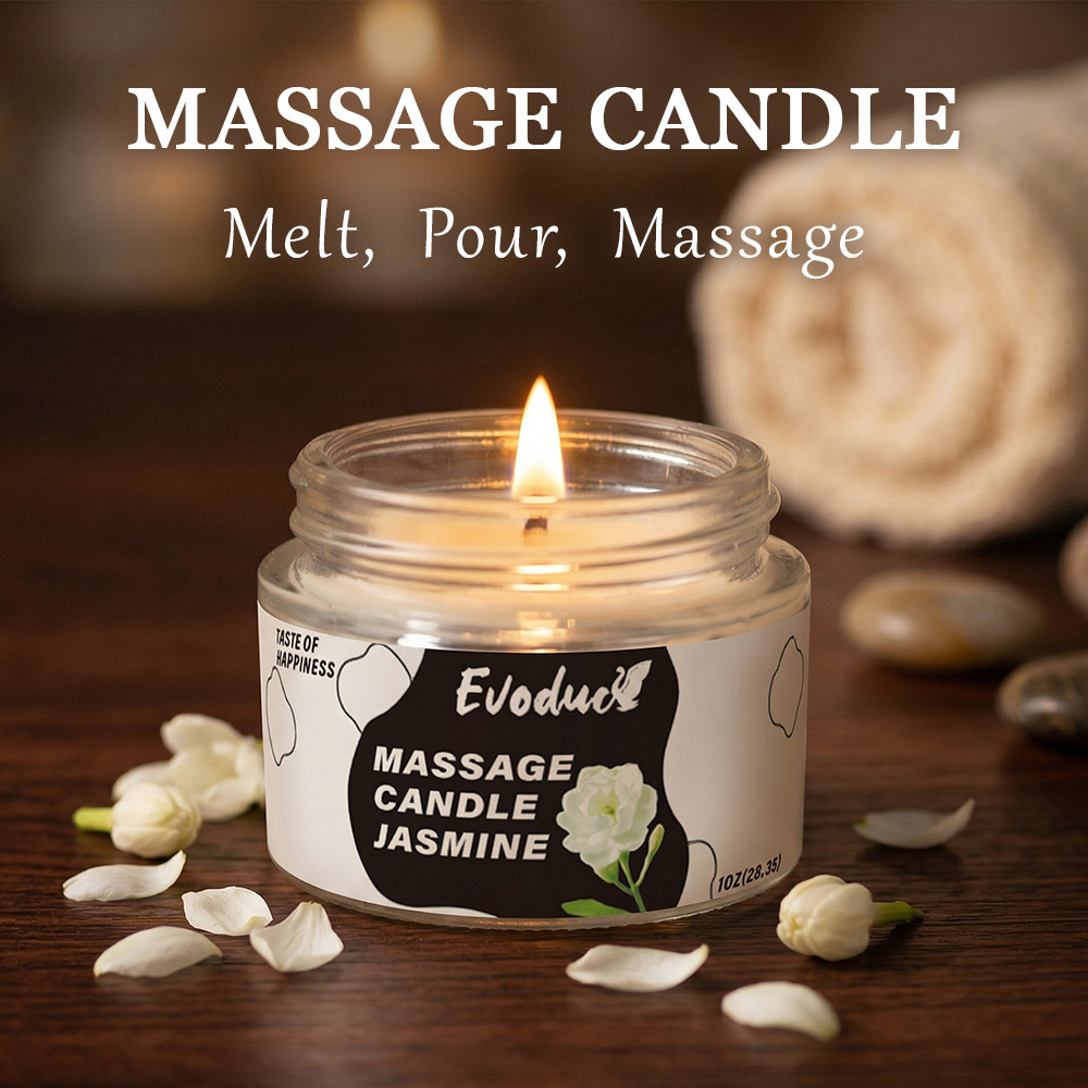 Massage Oil Candle Jasmine Soy - Scented Candle Luxury ulasan dan harga