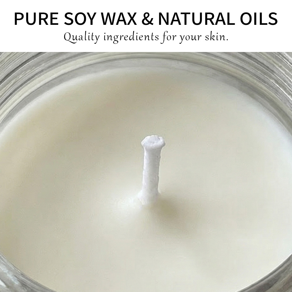 Massage Oil Candle Jasmine Soy - Scented Candle Luxury ulasan dan harga