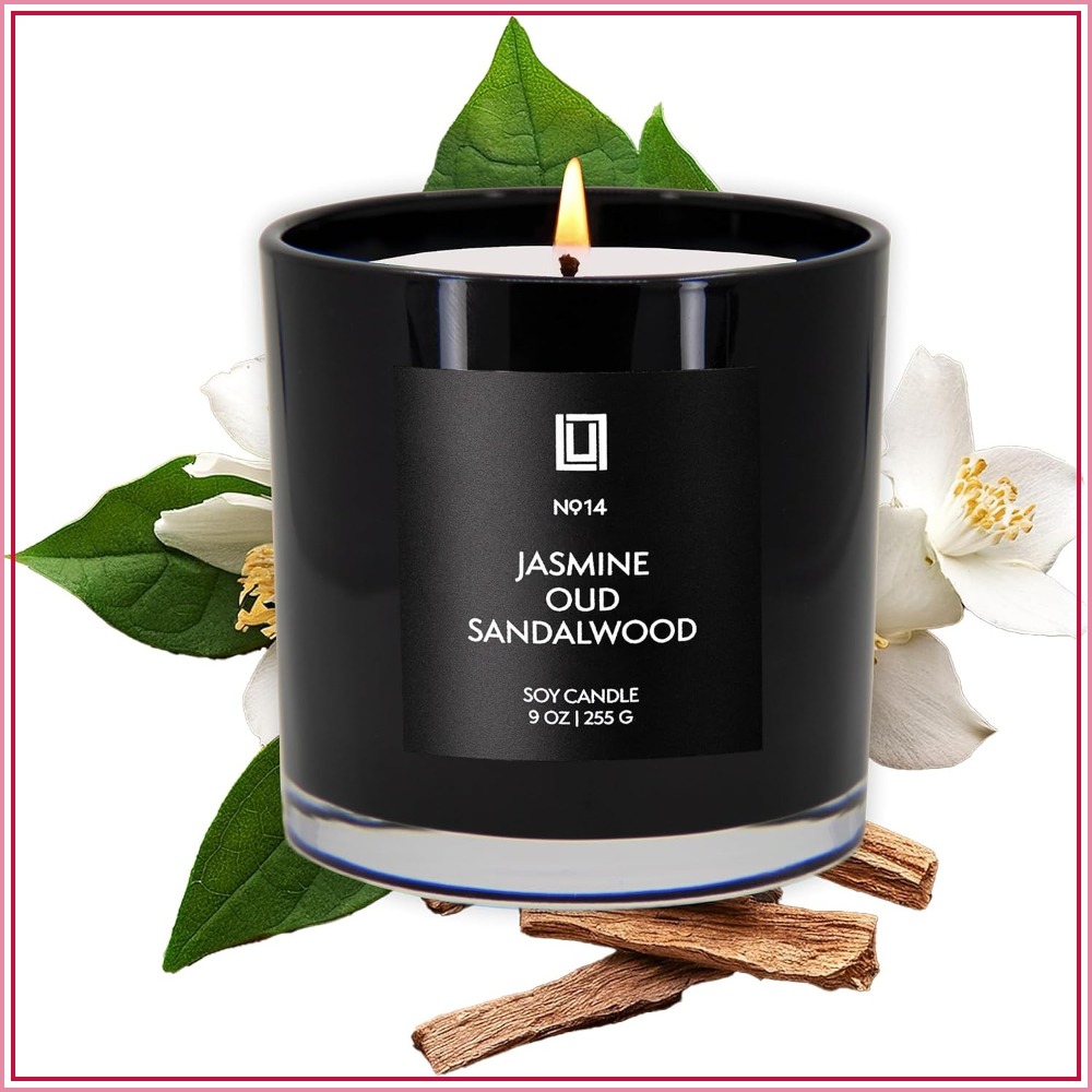 Luxury Scented Soy Jar Candle  - Scented Candle Luxury ulasan dan harga