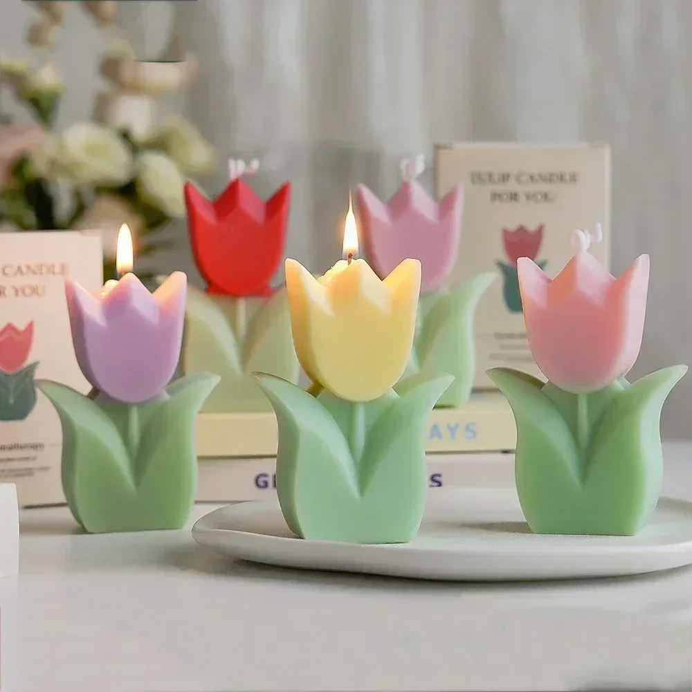 Tulip Scented Luxury Candles W - Scented Candle Luxury ulasan dan harga