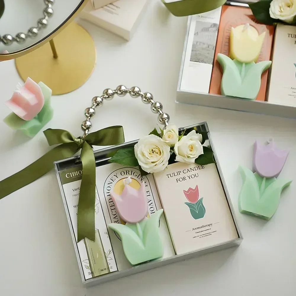 Tulip Scented Luxury Candles W - Scented Candle Luxury ulasan dan harga