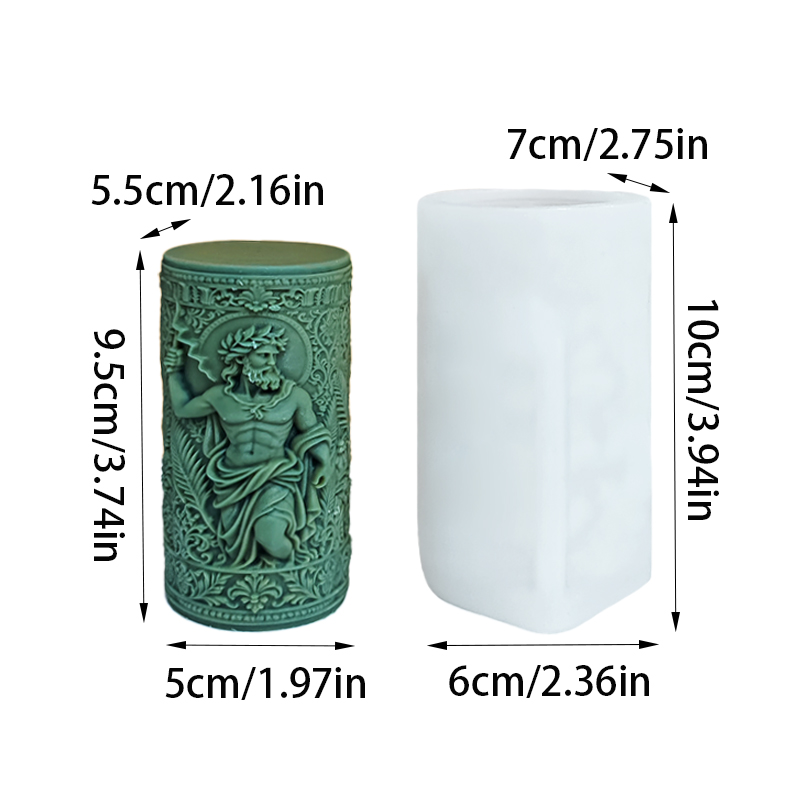 Luxurious Retro God Statue Sce - Scented Candle Luxury ulasan dan harga