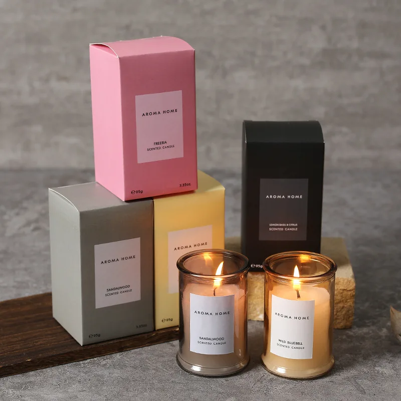 Ins Style Vintage Glass Jar Sc - Scented Candle Luxury ulasan dan harga