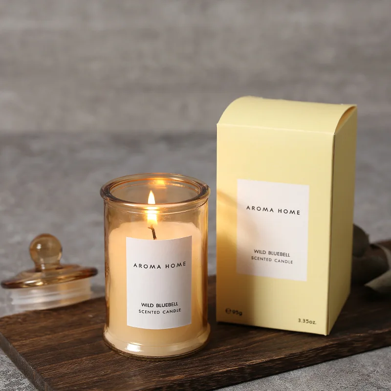 Ins Style Vintage Glass Jar Sc - Scented Candle Luxury ulasan dan harga