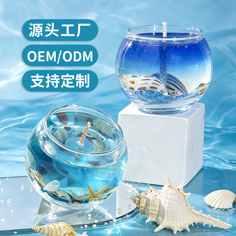 Underwater World Moon Cup Scen - Scented Candle Luxury ulasan dan harga