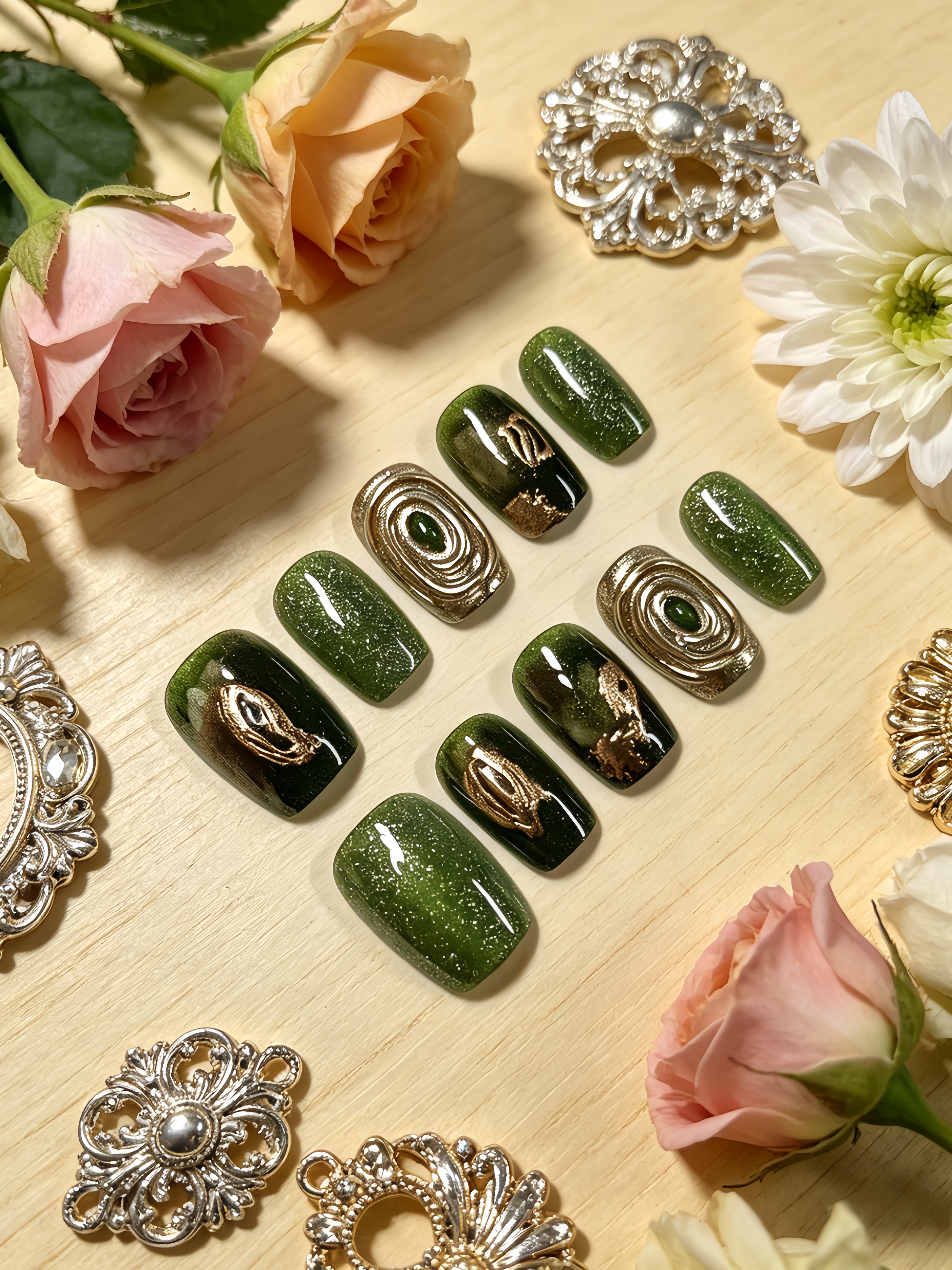 10-Piece Short Square-Round Na - Luxury Lifestyle Us ulasan dan harga