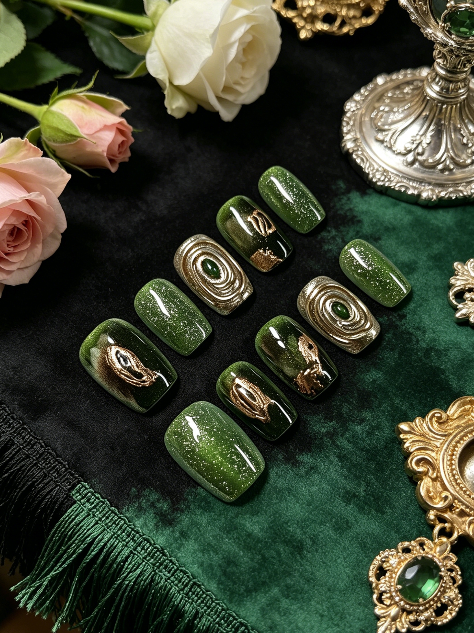 10-Piece Short Square-Round Na - Luxury Lifestyle Us ulasan dan harga